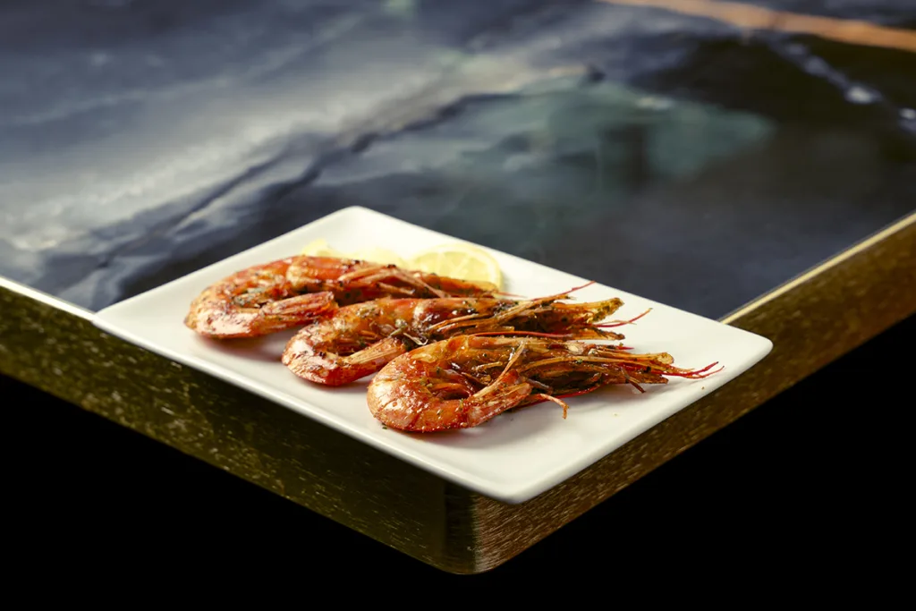 gambon a la plancha sushi nikkei