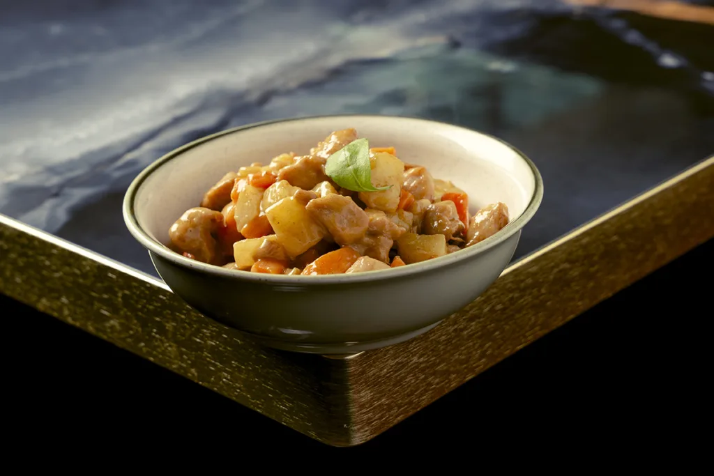 pollo al curry sushi nikkei