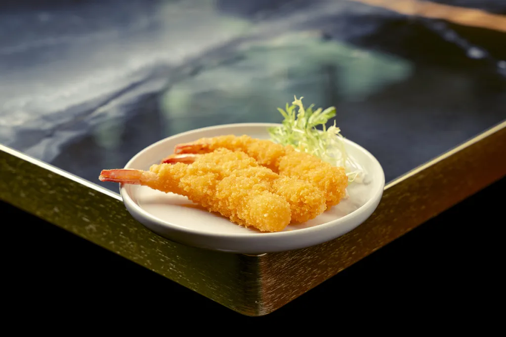 tempura de langostinos sushi nikkei
