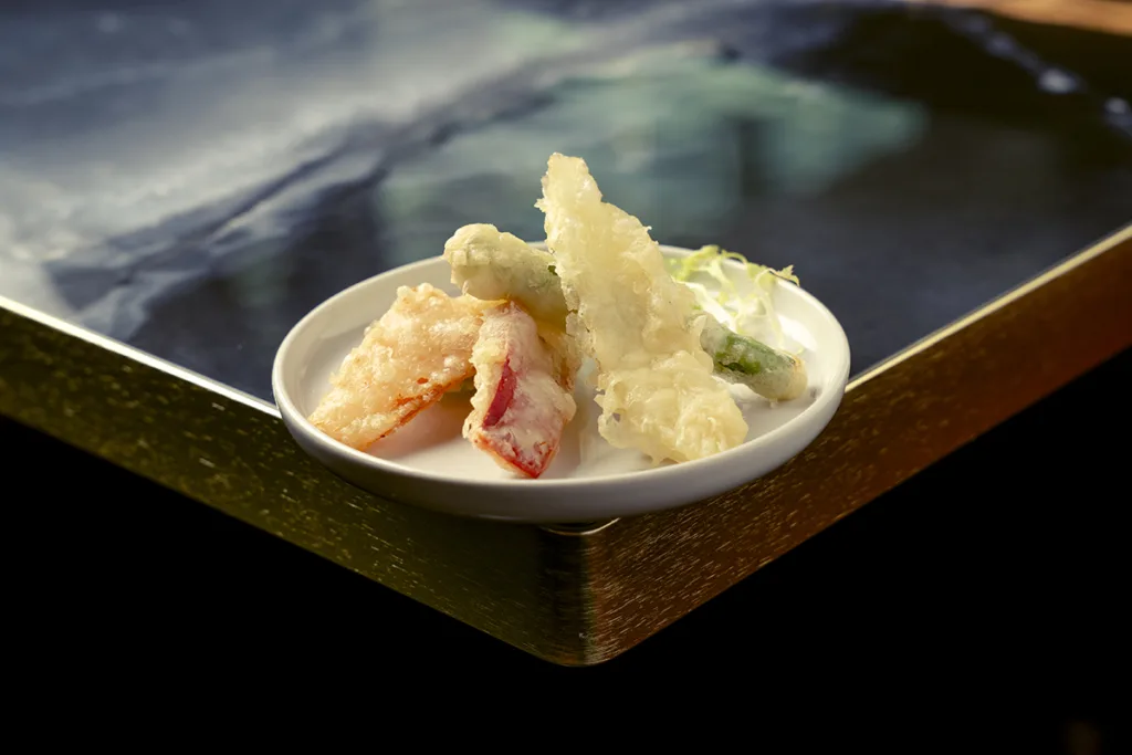 tempura de verduras sushi nikkei