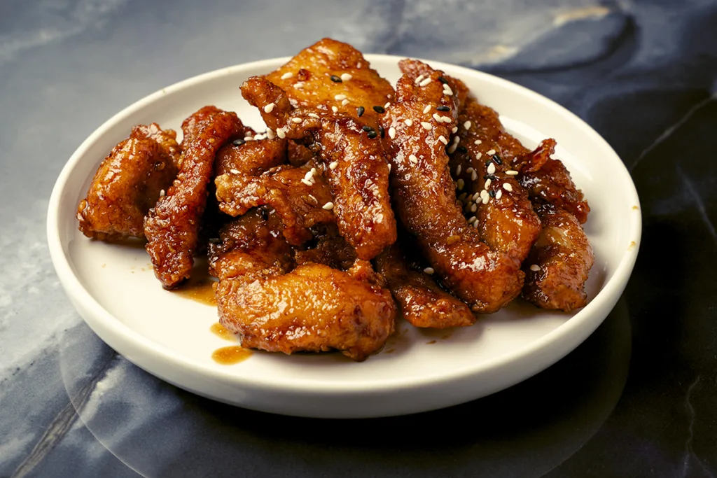 pollo caramelizado sushi nikkei