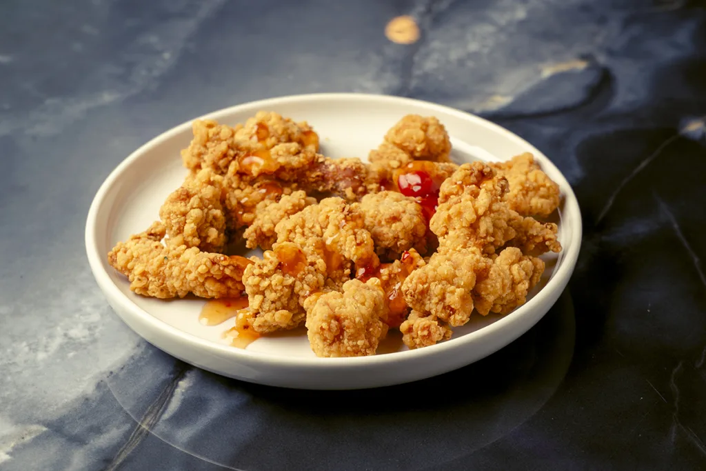 pollo crujiente asiatico sushi nikkei